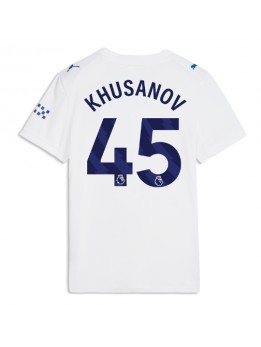 Ženski Nogometna dresi replika Manchester City Abdukodir Khusanov #45 Tretji 2026-27 Kratek rokav